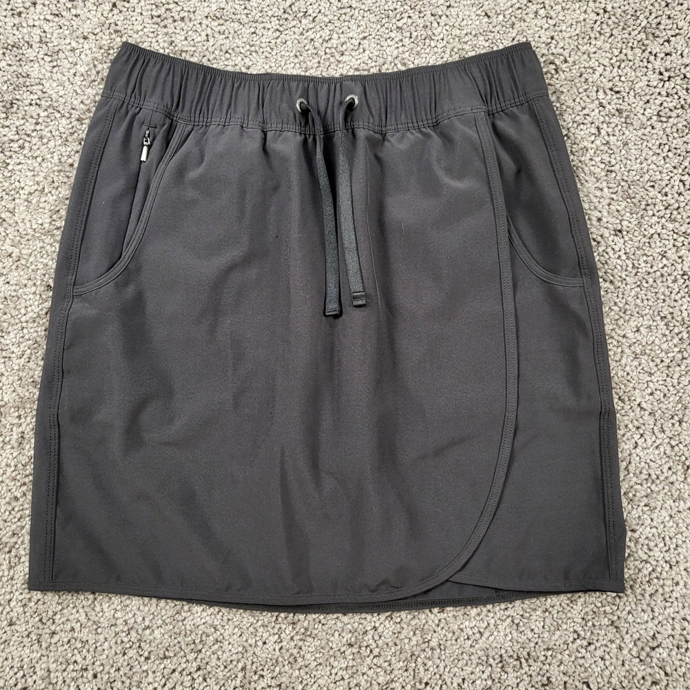 Patagonia Fleetwith Skort Womens XS Black 58635 SP23 Hiking Active Skirt